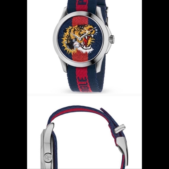 Authentic Gucci L'avegue Par Amor Tiger Watch - Picture 5 of 12